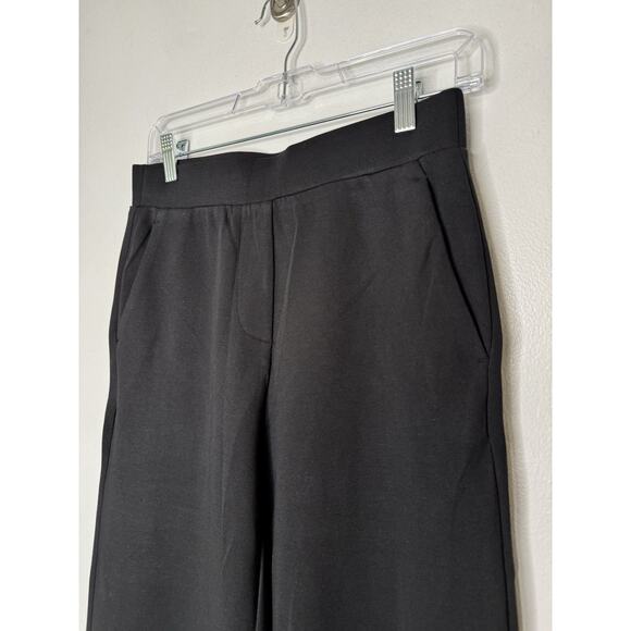 NWT OGL Textured Mid Rise Pull On Straight Pants Black Size Small - Picture 5 of 8